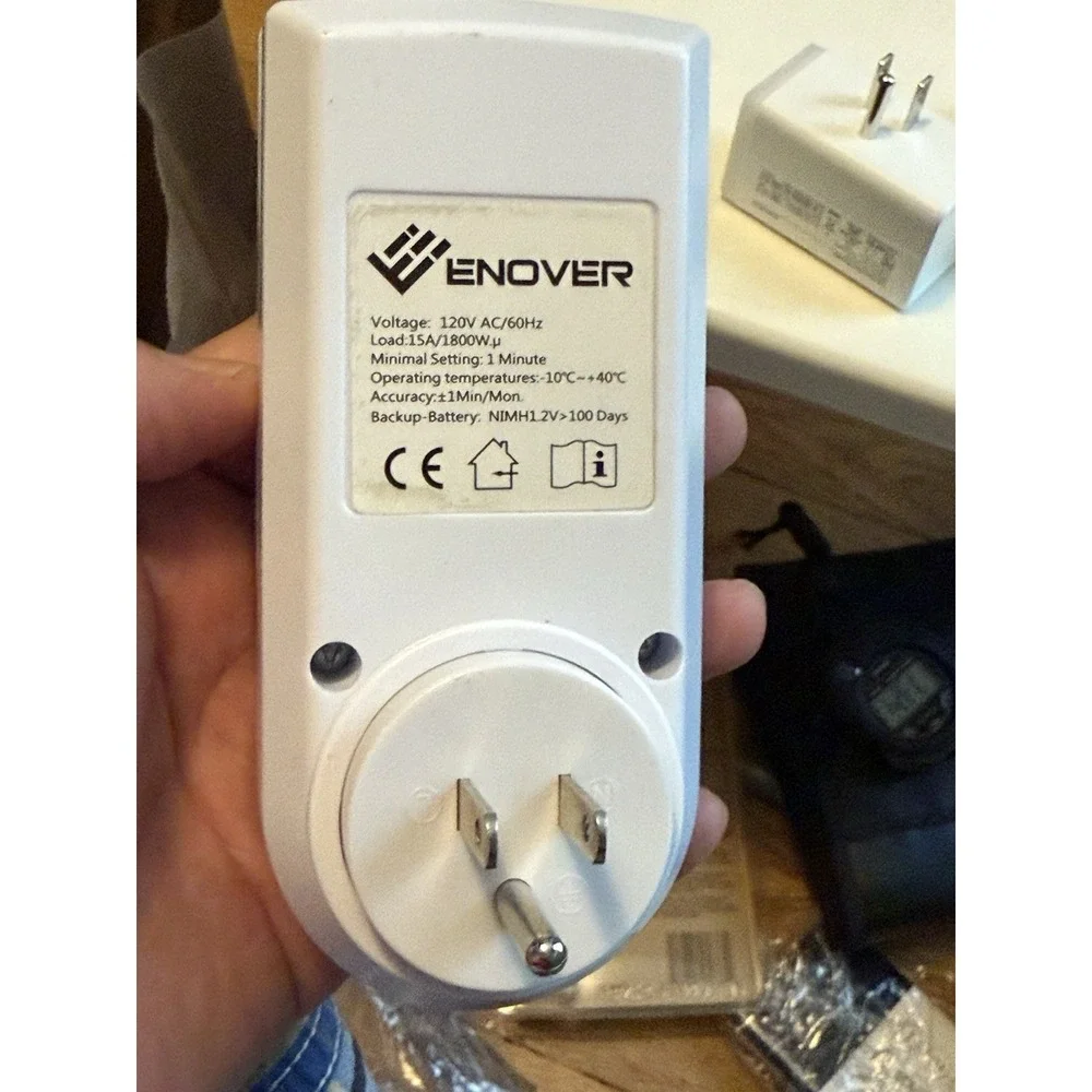 Enover Digital Timer Switch Plug Outlet